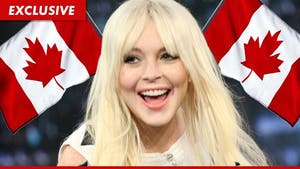 Lindsay Lohan -- Approved to Work in Canada, Eh