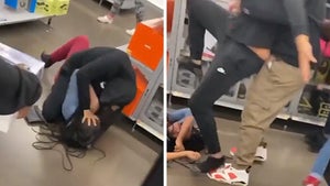 Walmart Brawl Ends with Woman Stomped On, Knocked Out Cold