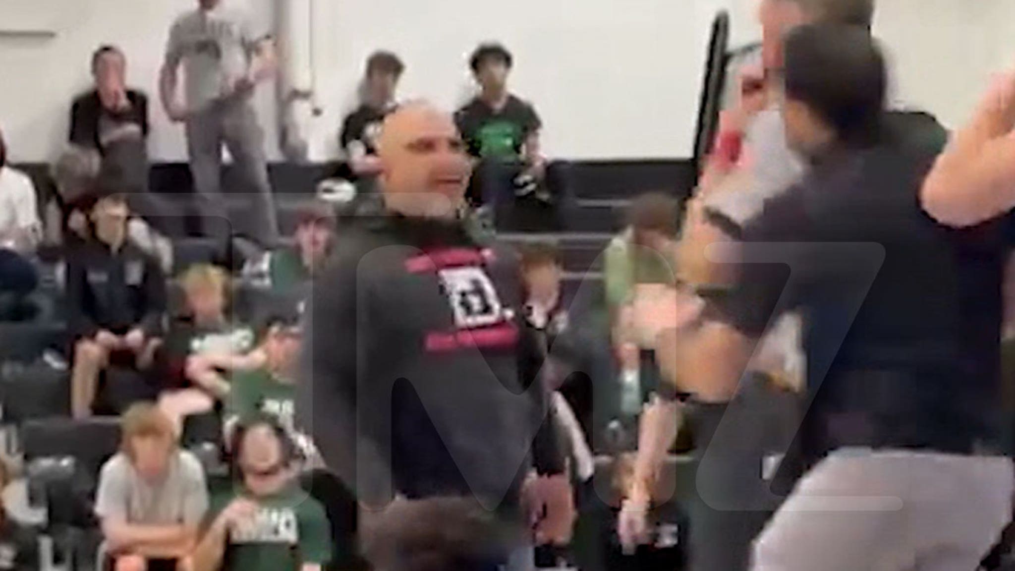 Joe Gorga Argues with Son's Wrestling Ref Before Getting Kicked Out