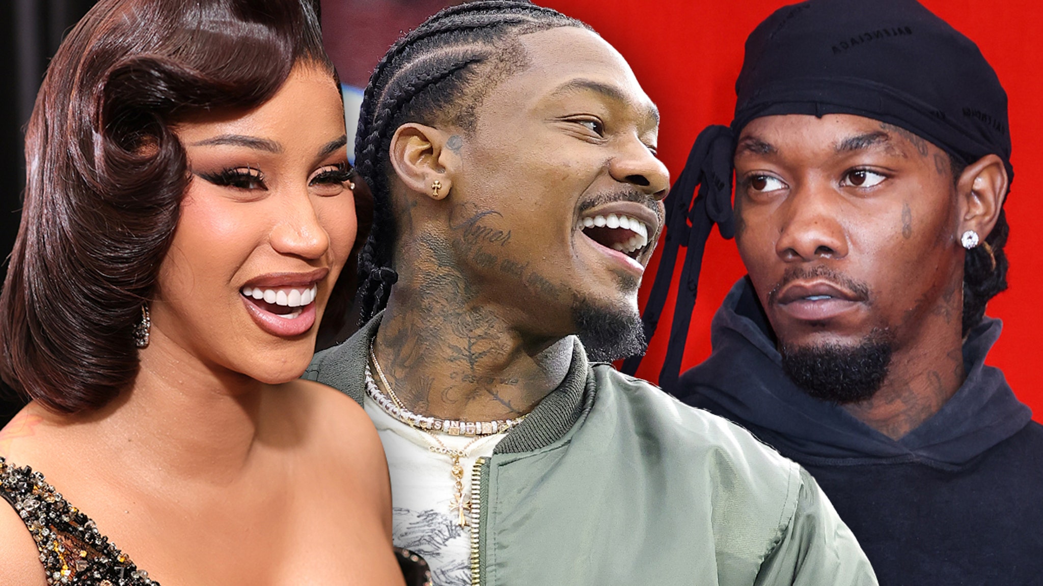 Cardi B & Stefon Diggs Steamy Boat Vid Provokes Reaction From Offset
