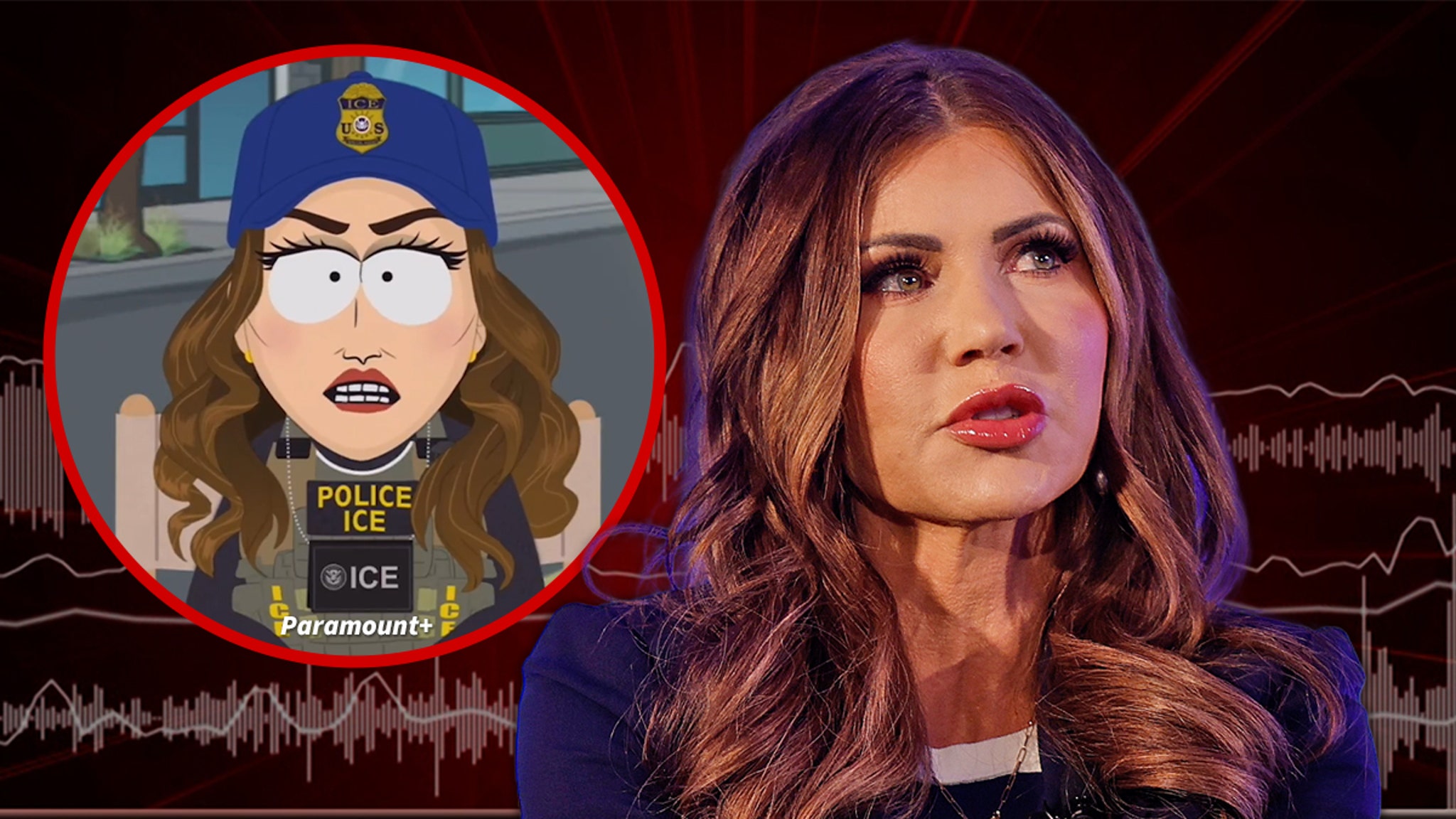DHS Chief Kristi Noem Blasts 'South Park' as 'Lazy' After Spoof Airs