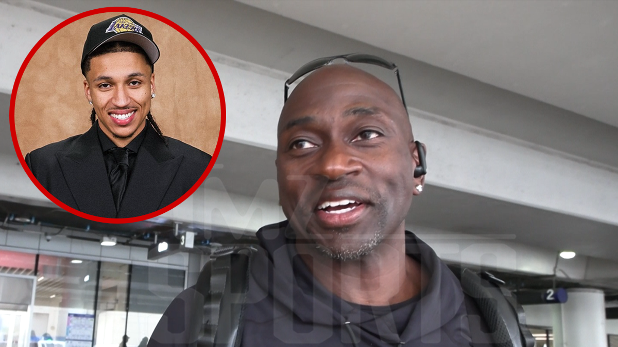 NBA LEGEND SHOCKED BY SON'S LAKERS DRAFT!