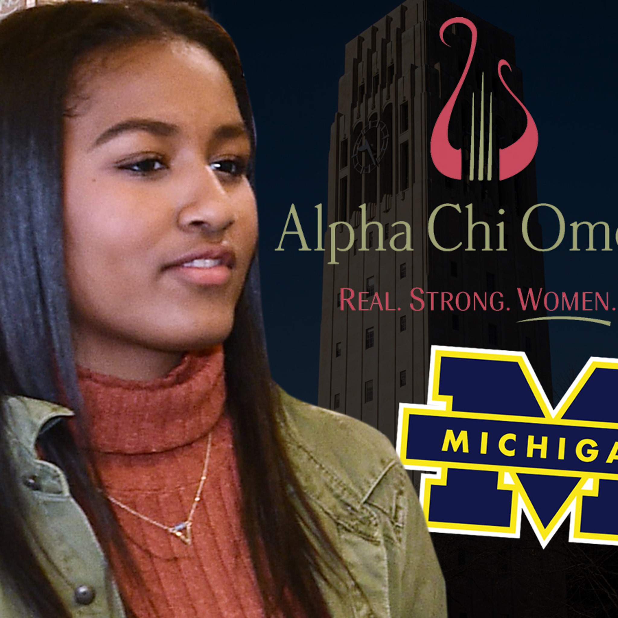 Sasha Obama a Sorority Rush Crush at University of Michigan