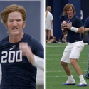 Eli Manning Cakes On Makeup, Dons Wig To 'Try Out' For Penn State Football Team