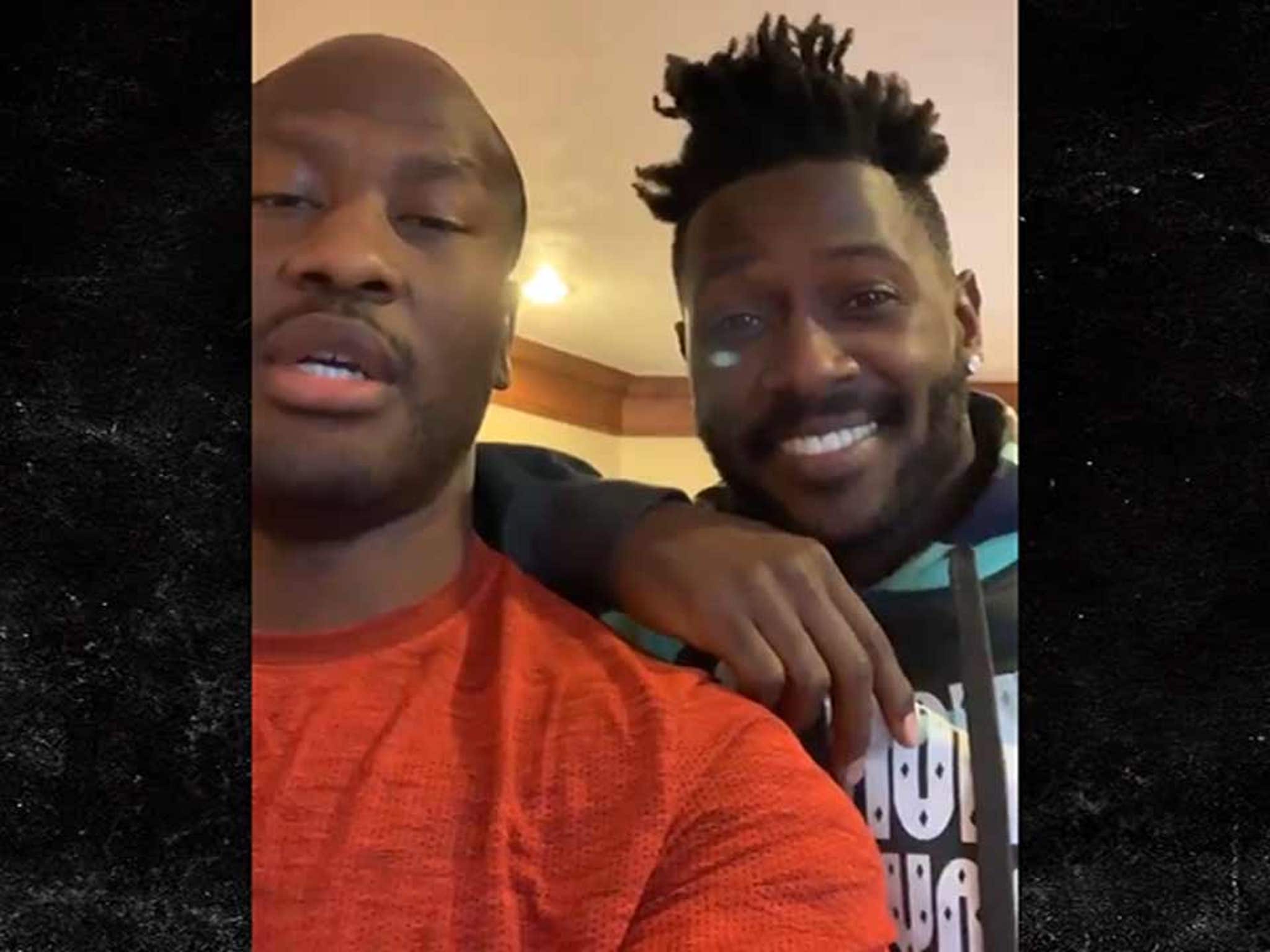 Former Steelers' Great Antonio Brown Calls Out James Harrison