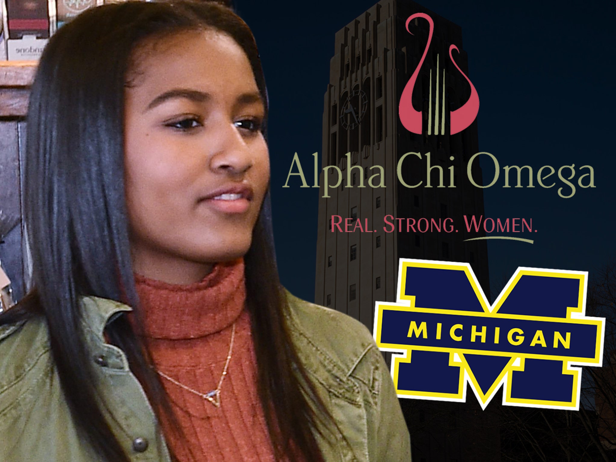Sasha Obama a Sorority 'Rush Crush' at University of Michigan