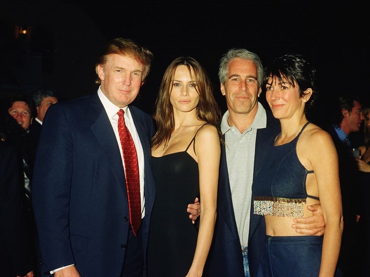 Jeffrey Epstein And Ghislaine With Famous Friends