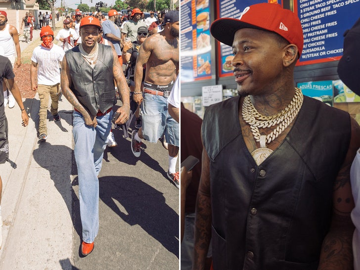 YG Organizes Peace Walk Between Rival Gangs