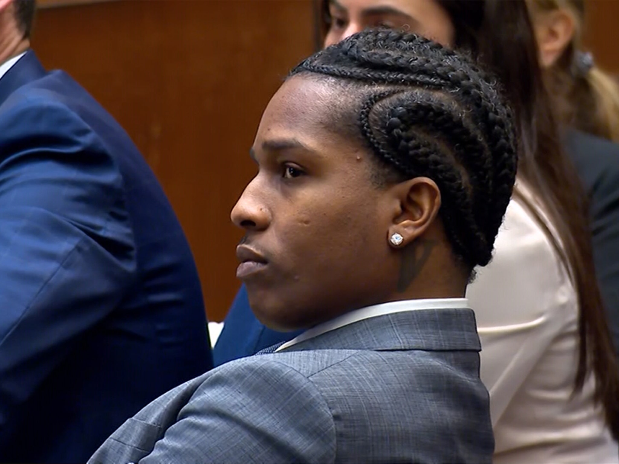 A$AP Rocky Assault Trial Underway in Downtown L.A.