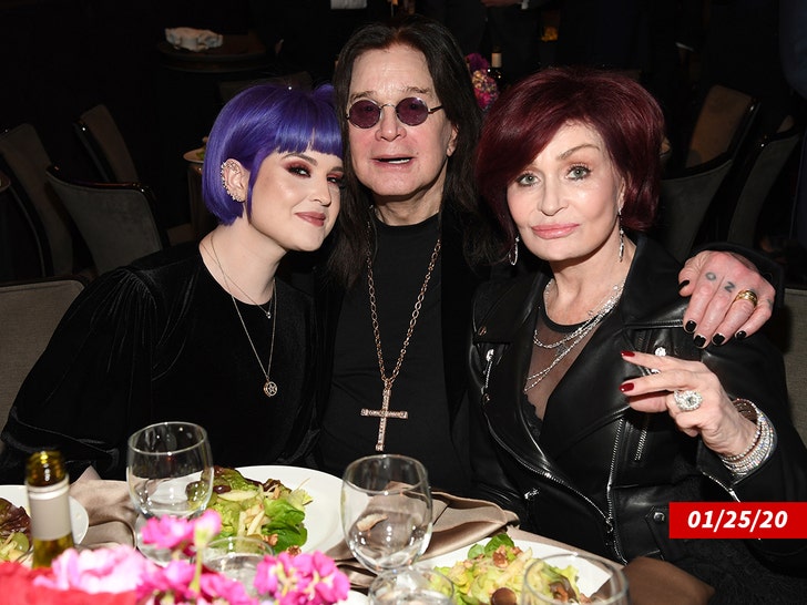 kelly osbourne ozzy sharon getty