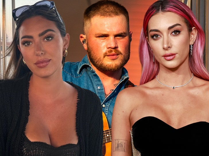 samantha leonard zach bryan briana chickenfry getty comp