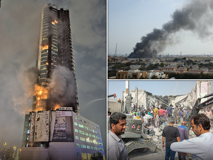 US-Israeli-Iranian Conflict bomb launch getty