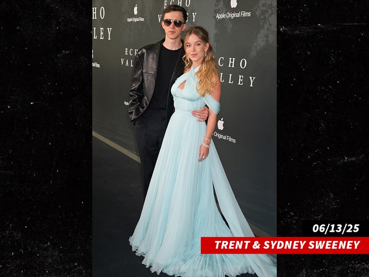 Trent and Sydney Sweeney getty 1