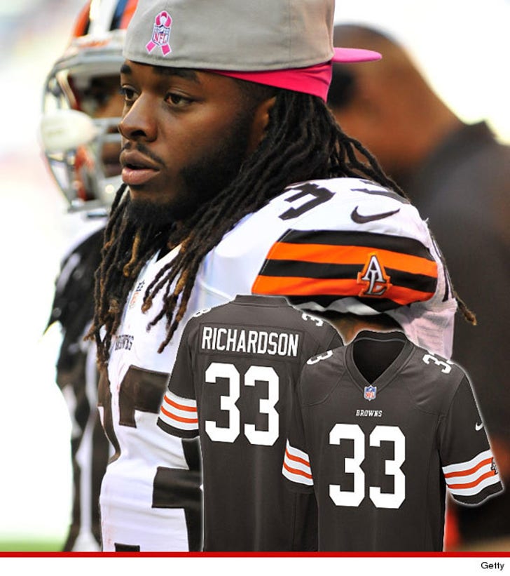 Trent Richardson -- First the Browns Ditched Him Now You :: 0920-trent-richardson-jersey-getty-3