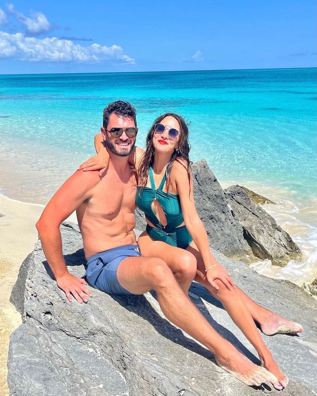 Andi Dorfman and Blaine Hart