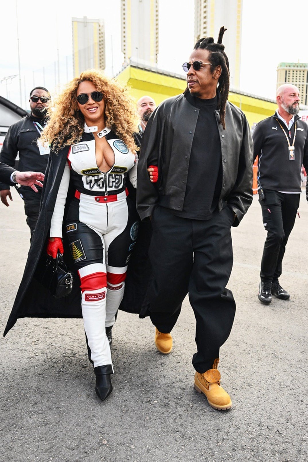 Stars Racing to the 2025 F1 Grand Prix in Las Vegas 11