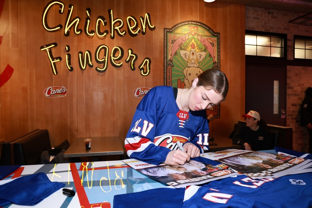 Jack Hughes Raising Canes 10