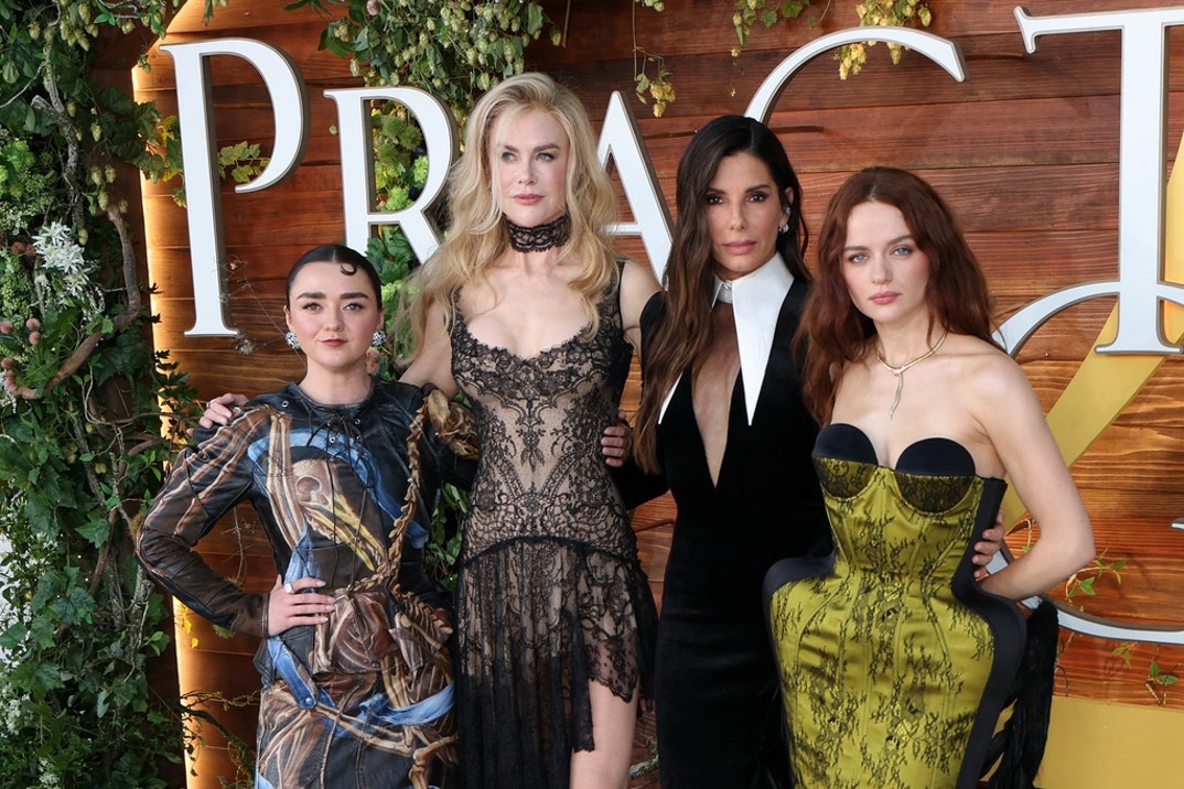 Maisie Williams, Nicole Kidman, Sandra Bullock and Joey King
