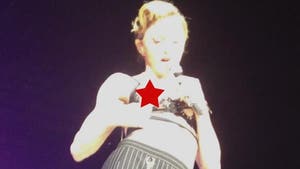 Madonna -- 53-Year Old Nip Slip in Istanbul ... Does Anyone Care?