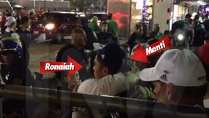 Manti Te'o & Ronaiah Tuiasosopo -- Most Awkward Hug in the Universe [VIDEO]
