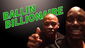 Dr. Dre -- Celebrates Billions by Dropping Beats with Tyrese [VIDEO]
