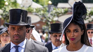 Russell Wilson and Ciara Rock Huge Hats for Royal Ascot