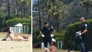 Nude Sunbathing Dude Sent Packing Outside Alessandra Ambrosio's Home