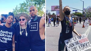 Celebs Protesting For BLM