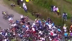 French Authorities Looking for Woman Who Caused Tour De France Crash