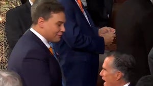 Mitt Romney Tells George Santos 'You Don't Belong Here' at State Of The Union