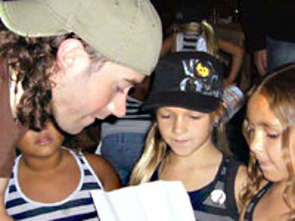 Ace Young at the Idol after-party