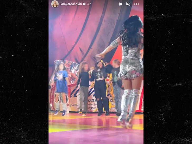 North West Brought Onstage By Katy Perry