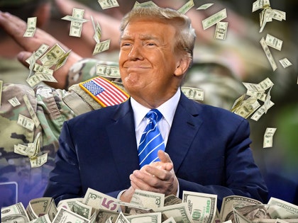 donald trump military main getty