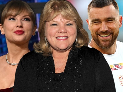 Andrea Swift taylor swift travis kelcegetty