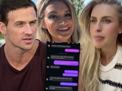 ryan lochte, Molly Gillihan kayla rae reid text messages getty comp