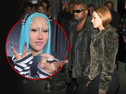 main kanye west bianca censori north west backgrid tiktok 2