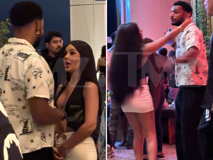 '90 Day Fiancé' Jamal Menzies and Emma Perry In San Diego Club