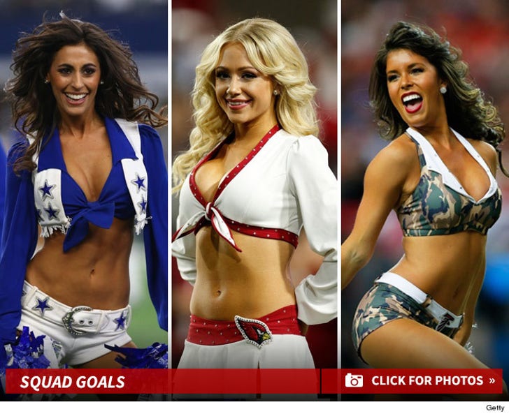 hot pro cheerleaders