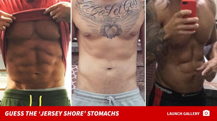'Jersey Shore' Ripped Bods -- Guess Who!