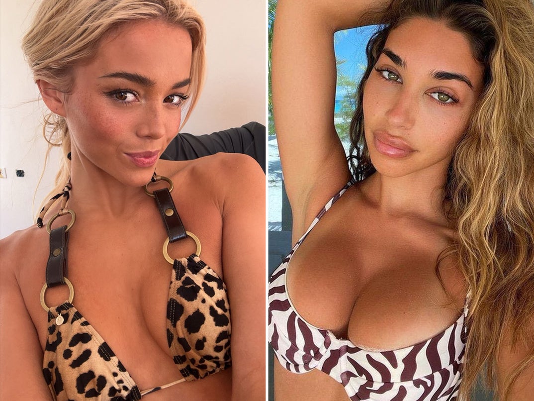 Livvy Dunne vs. Chantel Jeffries -- Animal Print Bikinis Edition