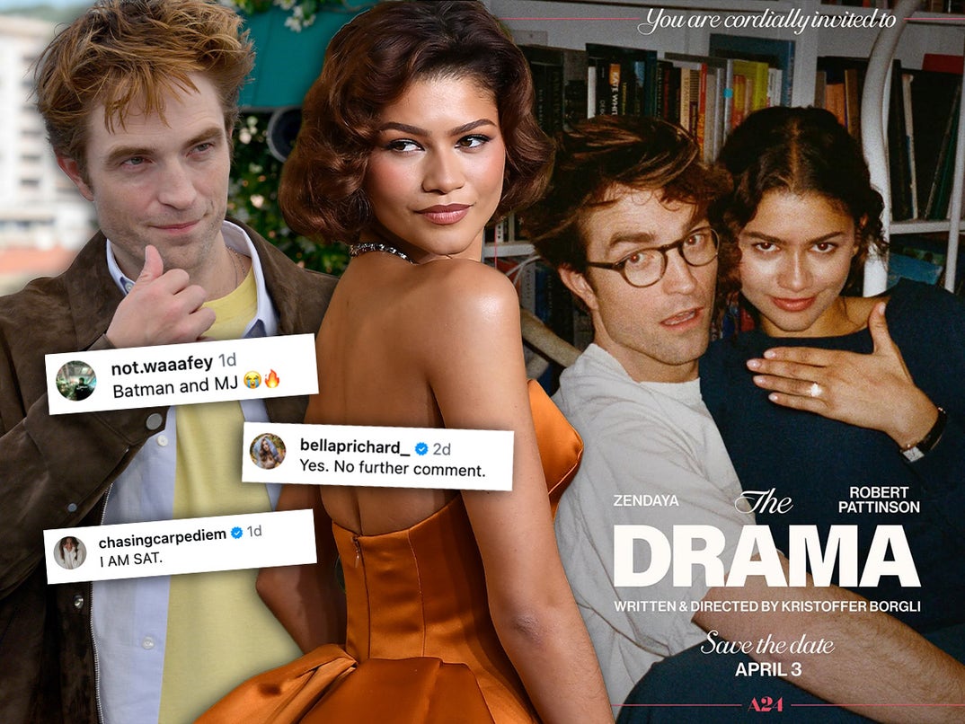 The collab we've been needing?! Zendaya and Robert Pattinson are teaming up for 