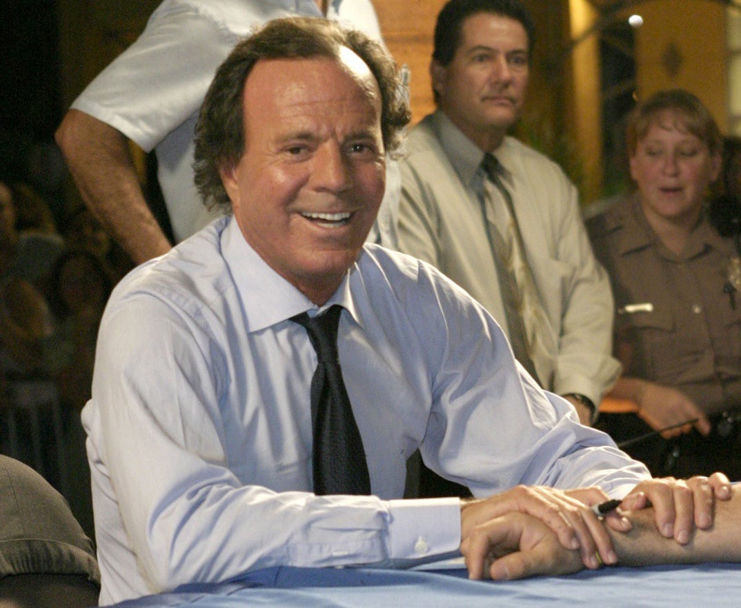 Julio Iglesias Through The Years 8
