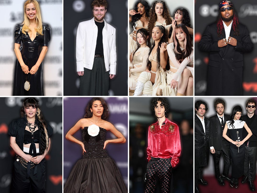 Addison Rae / Alex Warren / KATSEYE / Leon Thomas / Lola Young / Olivia Dean / Sombr / The Marías