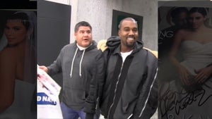 Kanye West -- I'm Not Signing that Pic ... That's Kim's OTHER Wedding!