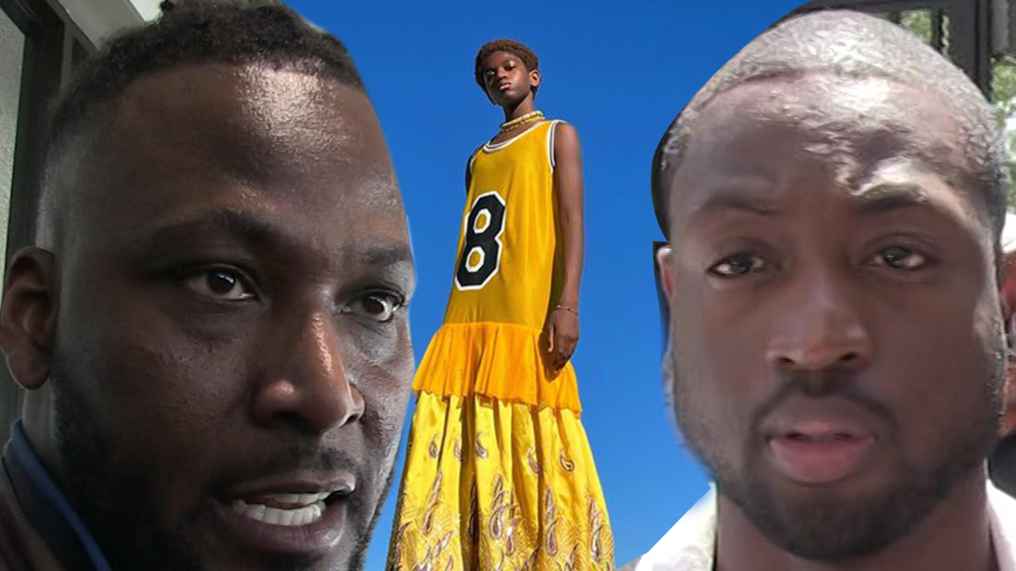 Kwame Brown Rips Dwyane Wade Over Daughter's Kobe Dress, 'Disrespectful!' thumbnail