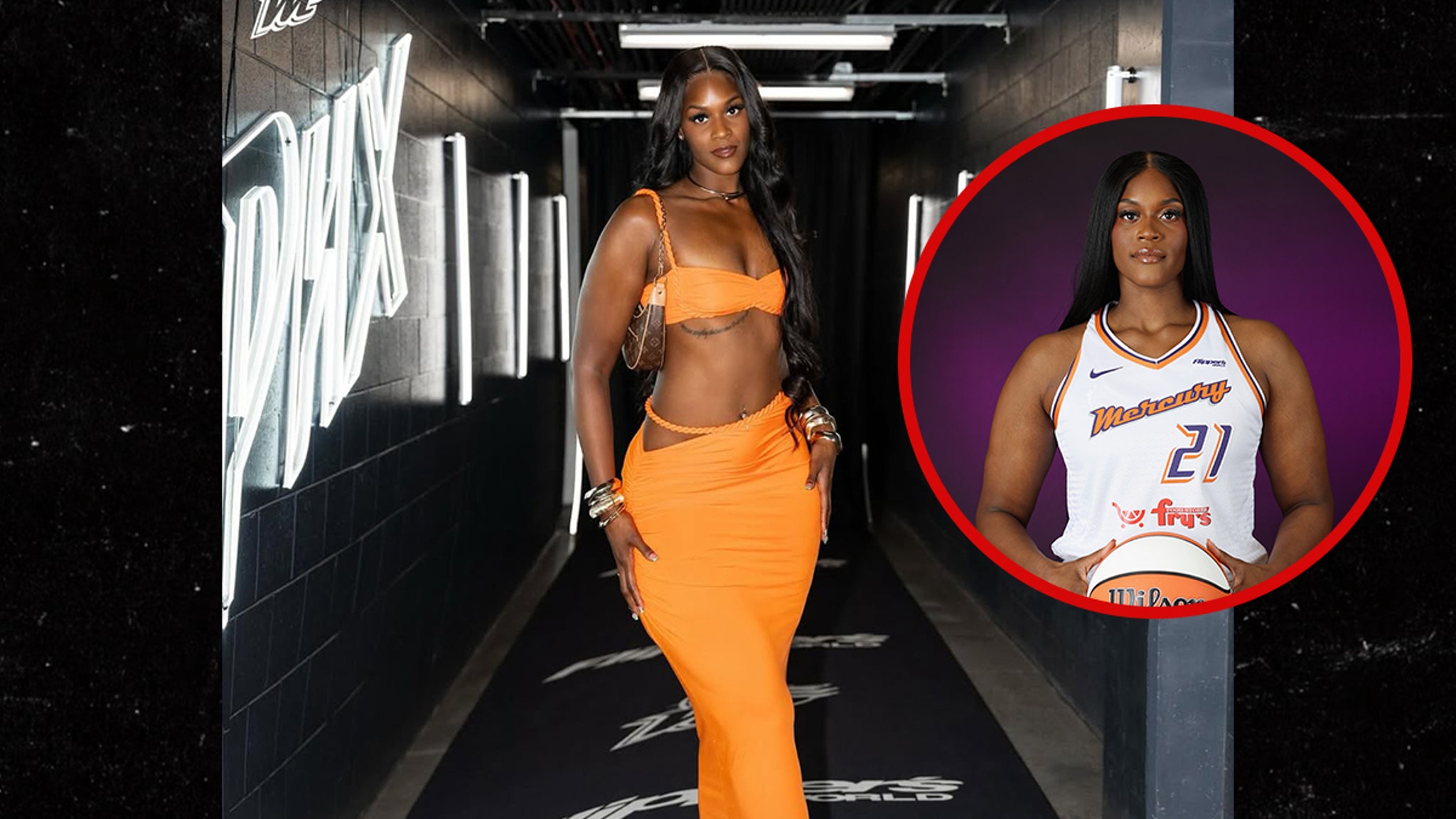 WNBA’s Kalani Brown Looks ‘Love Island’ Ready In Sexy Pre-Game Outfit