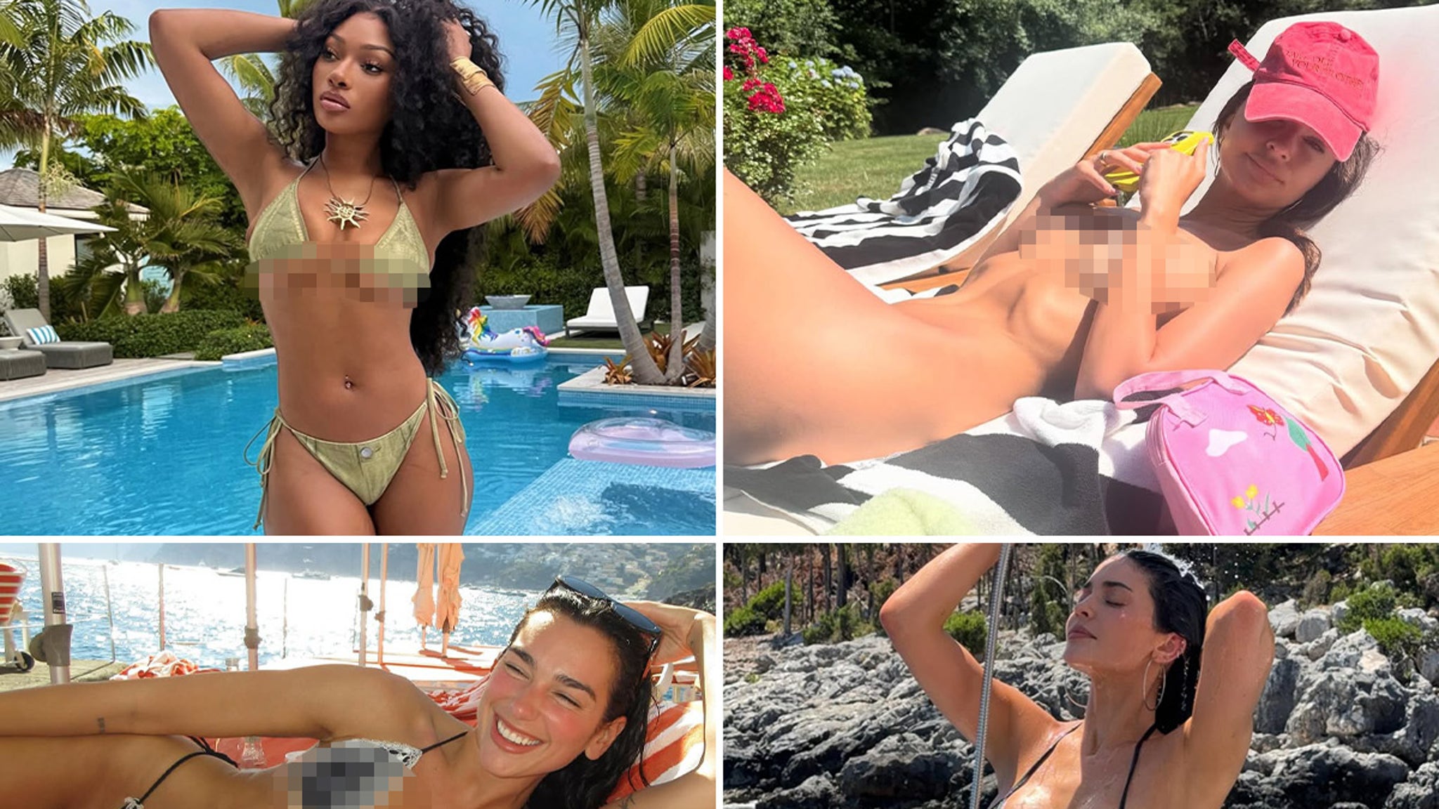 July 2025 Hot Shots ... Hollywood Scorches With Sizzlin' Selfies!