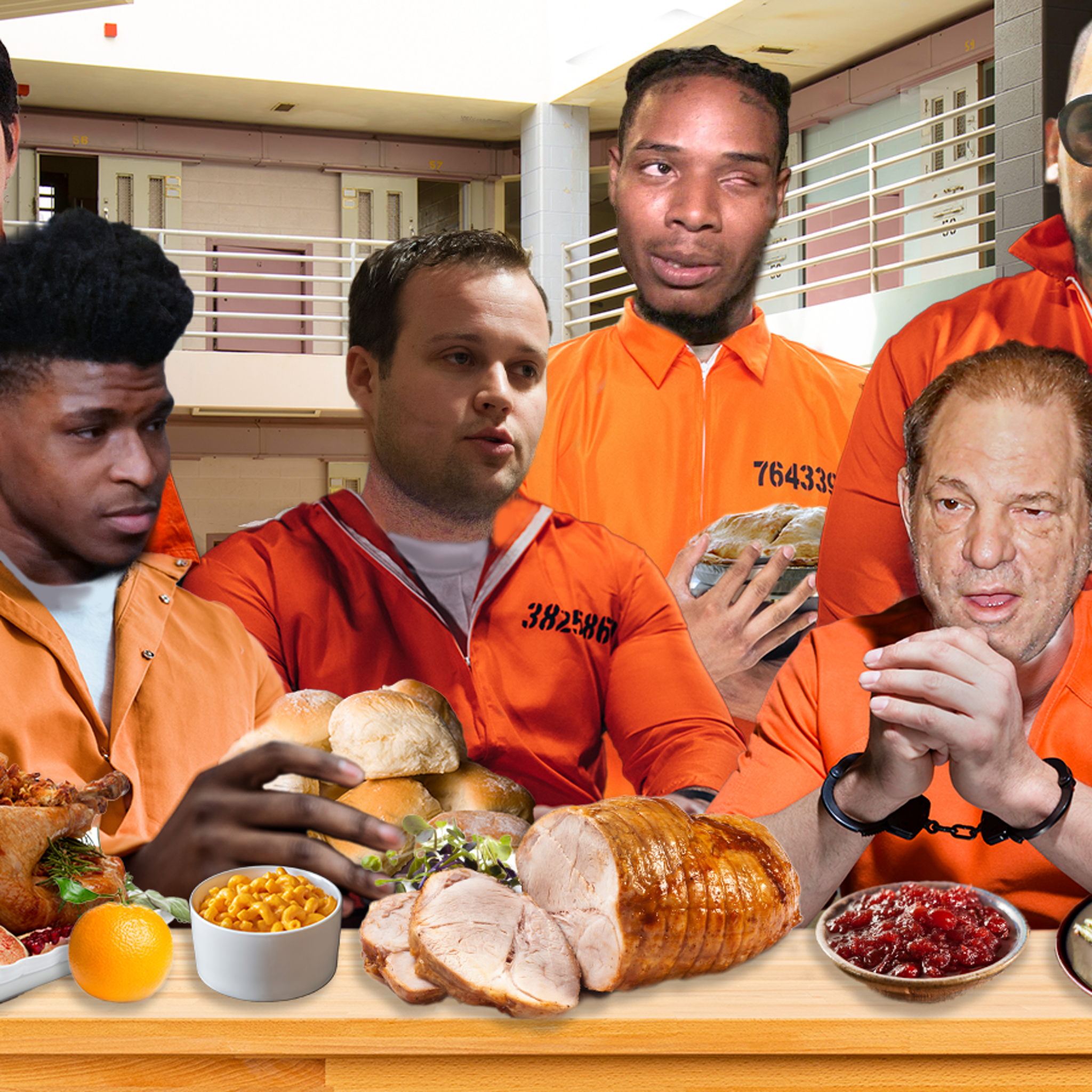Celebrity Prisoners' Thanksgiving Day Feasts Revealed - TMZ (Picture 2)