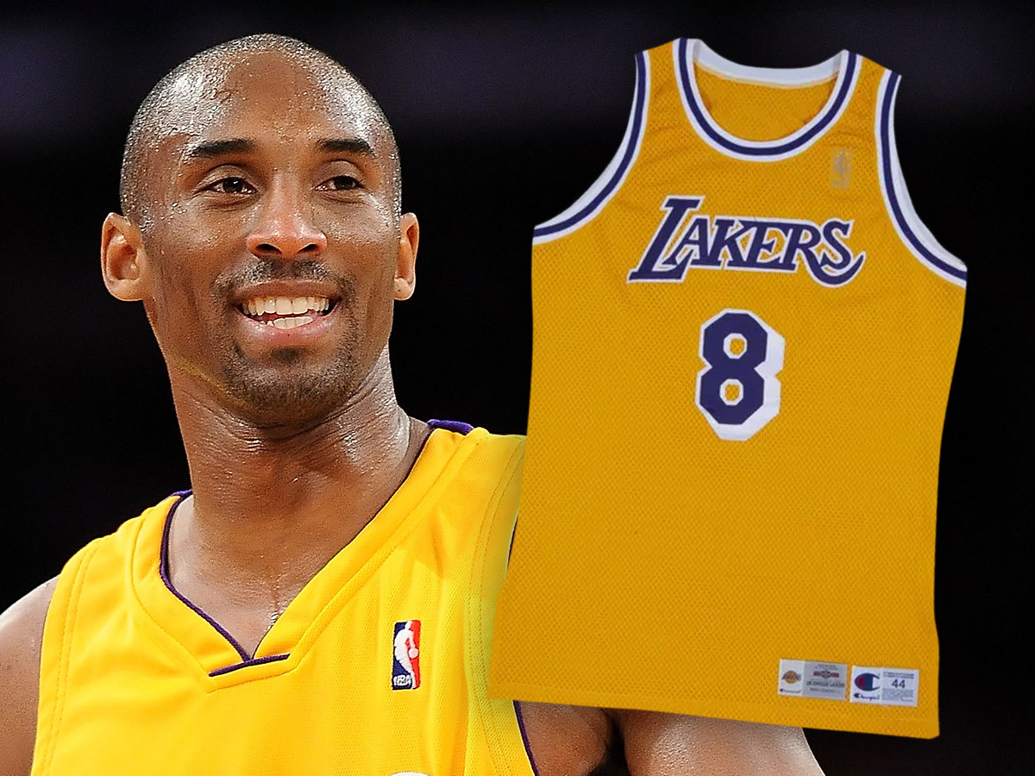 Kobe Bryant's Game-Worn Basketball Jersey From MVP Season Sells at