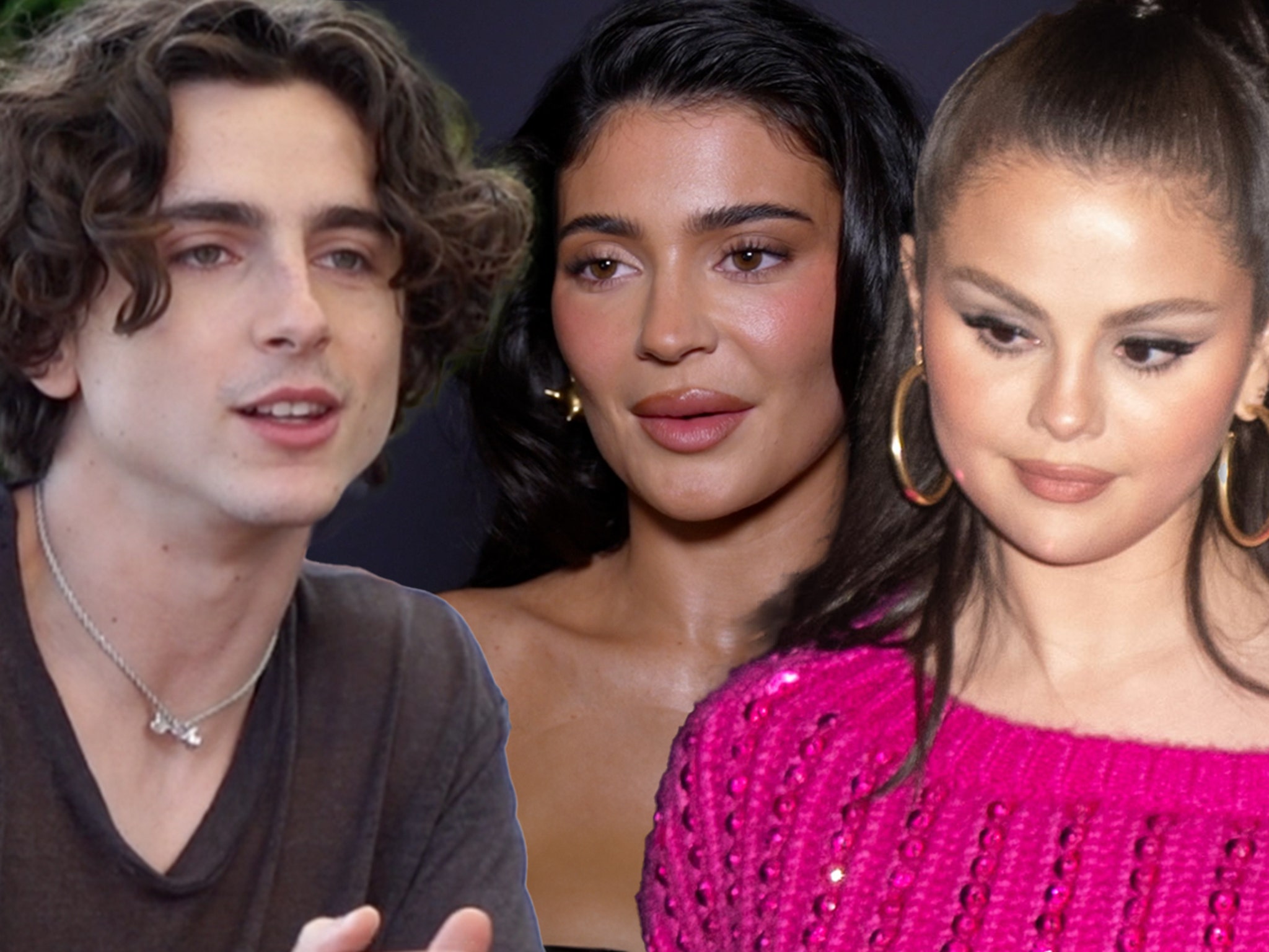 Timothée Chalamet dice que no hay mala sangre entre Kylie Jenner y Selena  Gomez